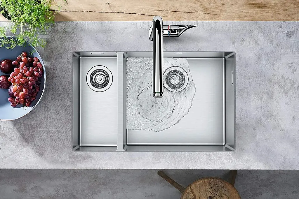Кухонна мийка Hansgrohe S71 S719-U655 сталь stainless steel 43429800 - фото 4
