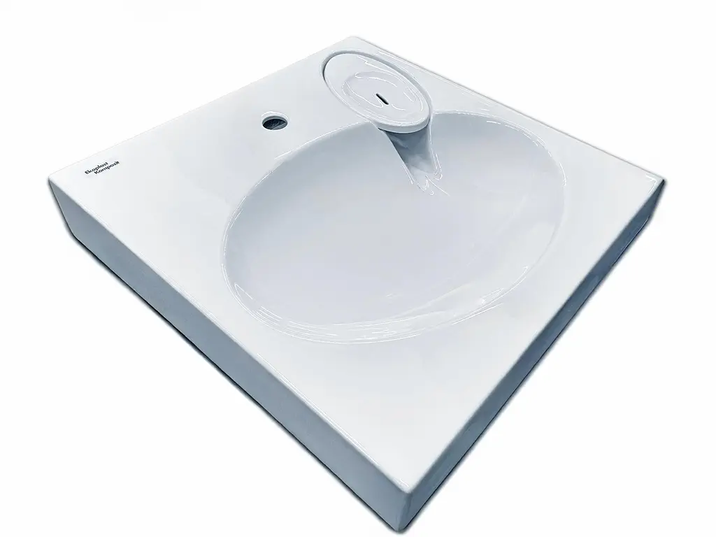 Умивальник акриловий для пральної машини EK-01 60х60см - фото 2