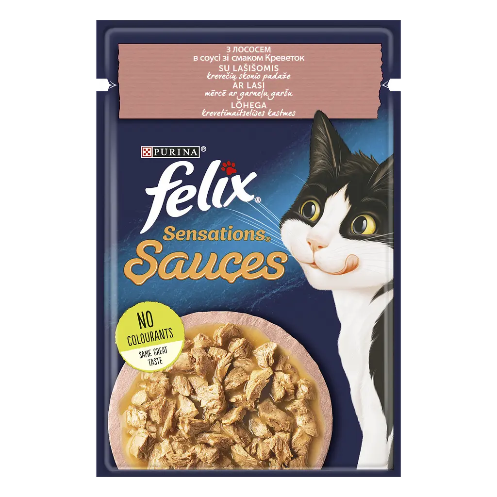 Набір вологого корму для котів Felix Sensations Мікс 1.02 кг (85 г x 12 шт.) - фото 3