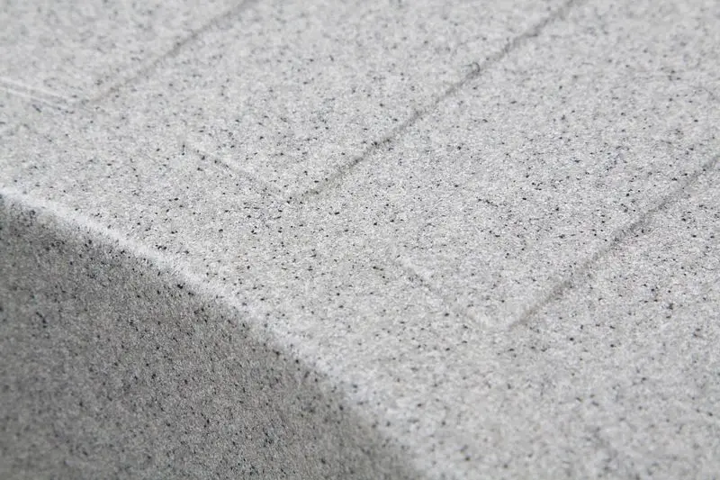 Каменная мойка Ventolux Emilia Gray Granit 755x490x200 мм - фото 4