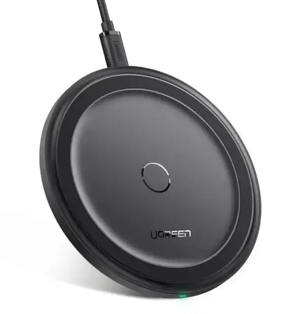 Бездротова зарядка Ugreen ED032 10W Qi Wireless Charging Pad чорна - фото 2