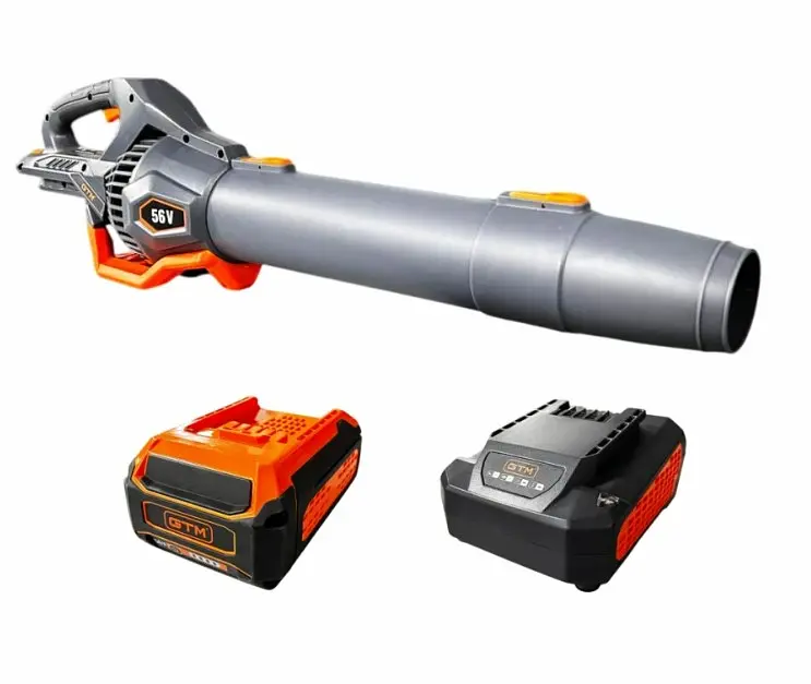 Повітродувка акумуляторна GTM AB56/1374BL KIT 56В, 1374 м3/год + АКБ та ЗП (AB56/1374BL_KIT)