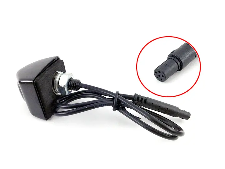 Парктроніки Assistant 068 D22 мм спрацьовує 30-200 см 4 датчика / LED beeper Чорний - фото 4