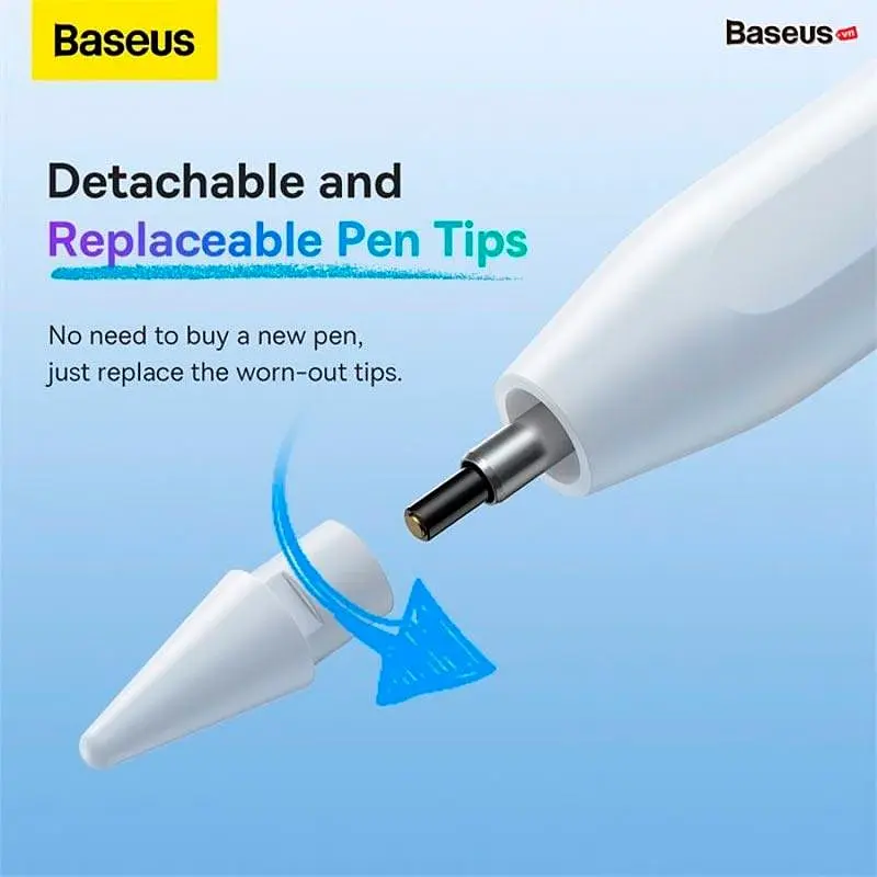 Стилус Baseus Smooth Writing 2 Series Dual Charging Stylus SXBC080102 - фото 8