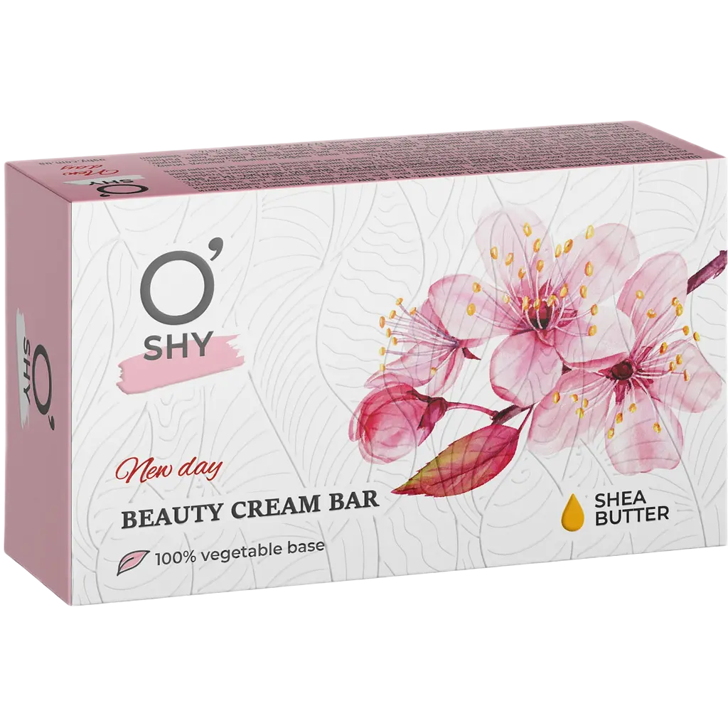 Набор O'shy: гель для душа Yogurt 400 мл + крем Soft & Care Your Cream универсальный 250 мл + крем-мыло твердое New day 125 г - фото 4