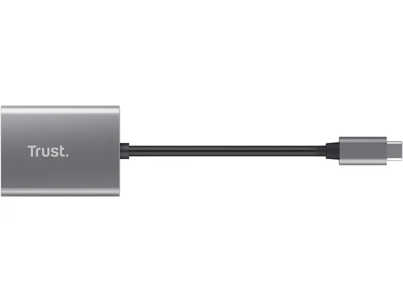 Картрідер Trust Aluminium USB-C Card Reader (24136) - фото 4