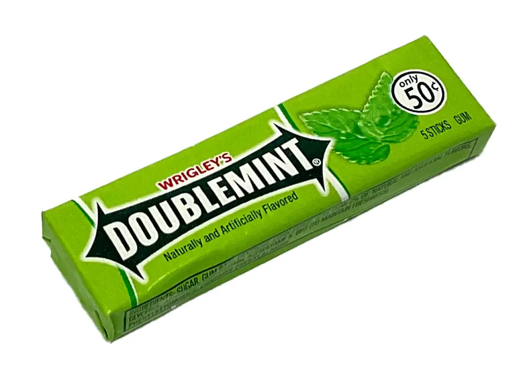 Упаковка жувальних гумок Wrigley's DOUBLEMINT Gum 200 шт. - фото 4