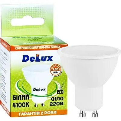Лампочка Delux GU10A 5Вт 4100K (90011747) - фото 2
