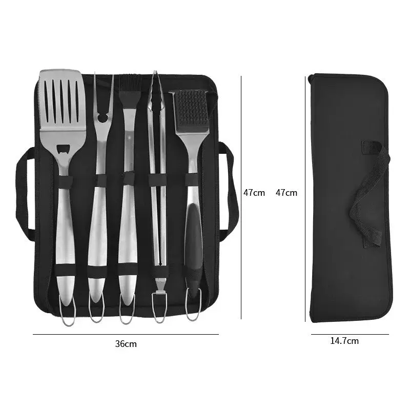 Набор для барбекю Grilli 6 предметов нержавеющая сталь (700798) - фото 5