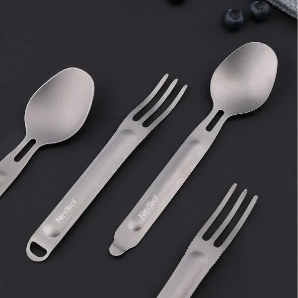 Набір ложка-вилка Xiaomi Nextool Outdoor Spoon Fork (3032290) - фото 3
