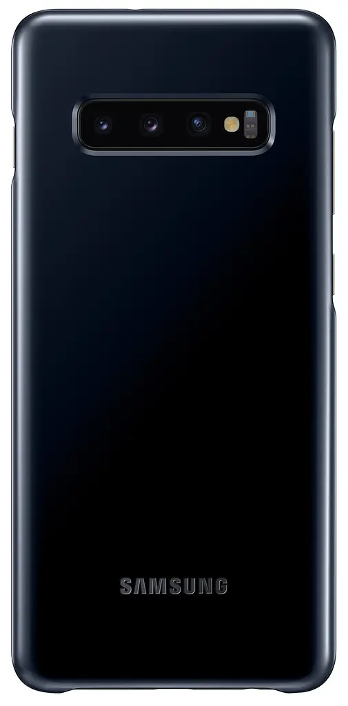 Чохол оригінальний LED Cover EF-KG975CBEGRU для Samsung Galaxy S10 Plus (6.4") Black - фото 4