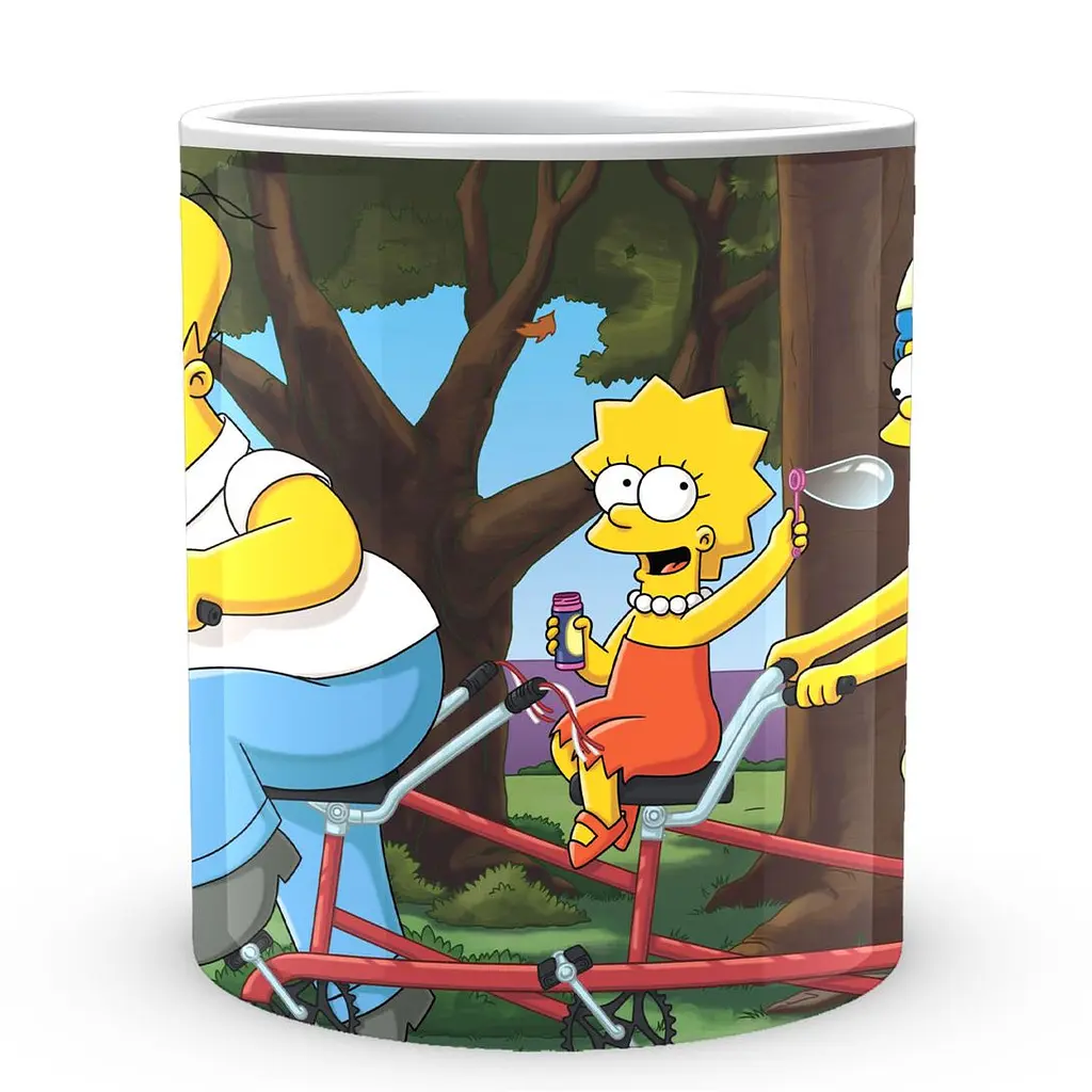 Кухоль GeekLand The Simpsons Сімпсони SMP 16 330 мл білий - фото 2