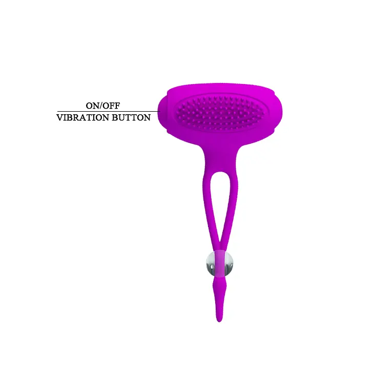 Затискачі для сосків - Pretty Love Bancroft Nipple Vibrator Purple - фото 4