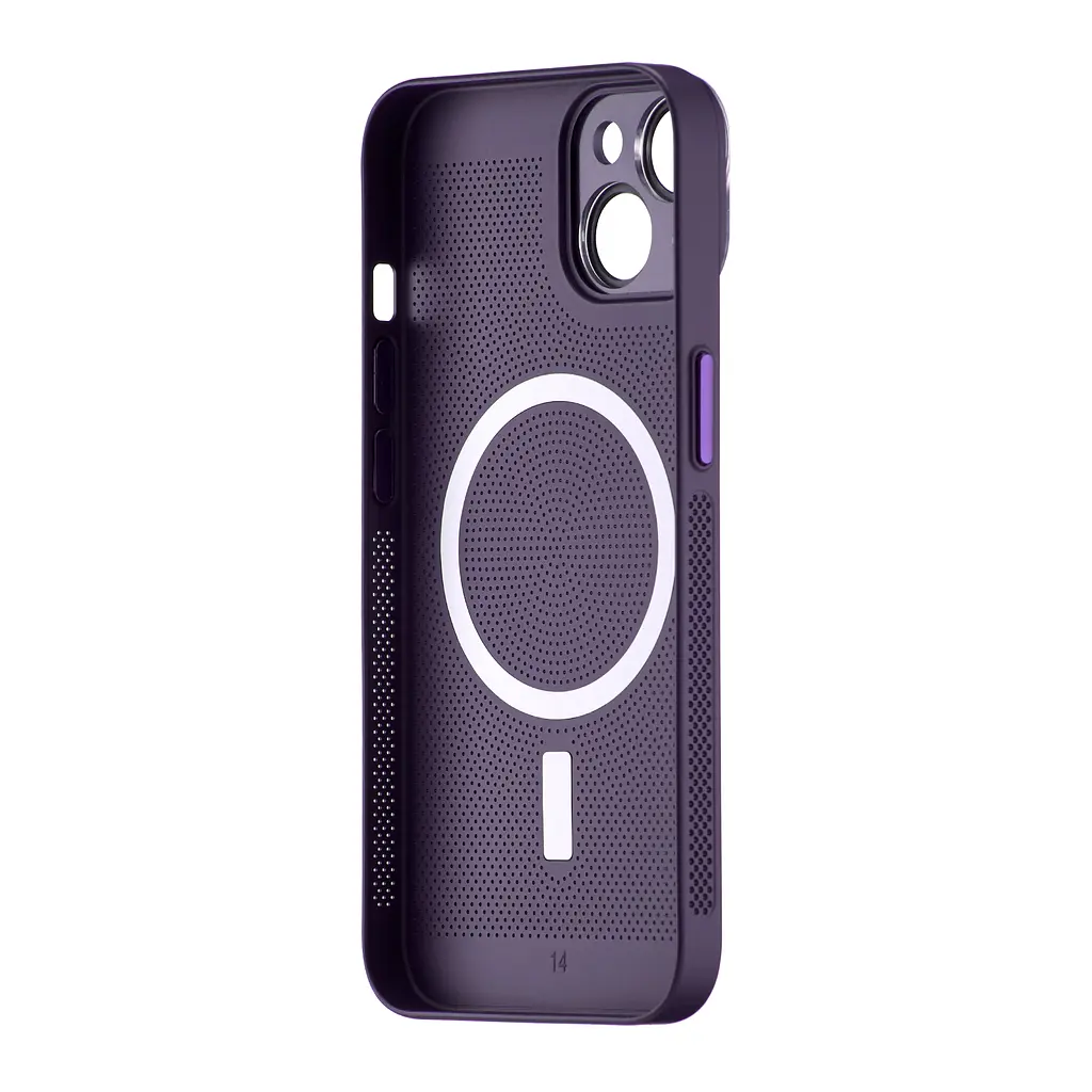 Чохол Perfomed with MagSafe Protected Camera iPhone 14 Purple - фото 3
