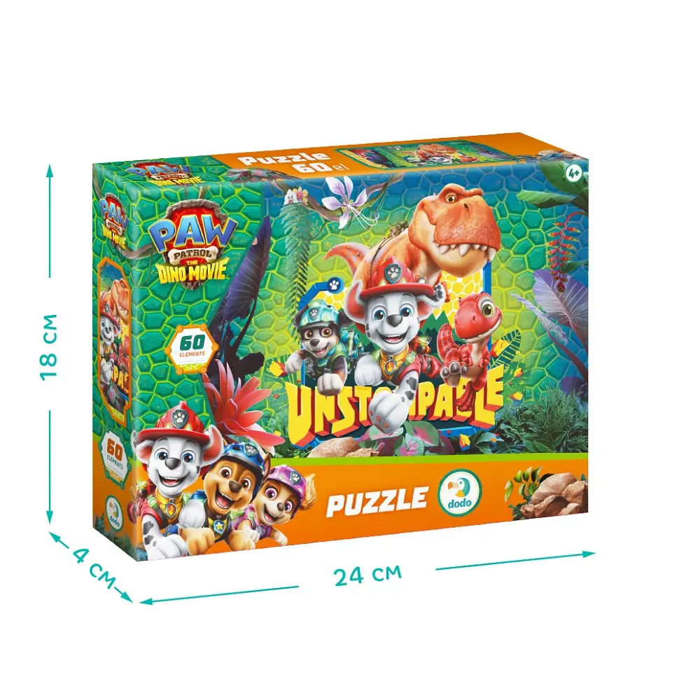 Дитячий пазл "Paw Patrol: Незупинний" DoDo Toys 200798, 60 елементів - фото 4