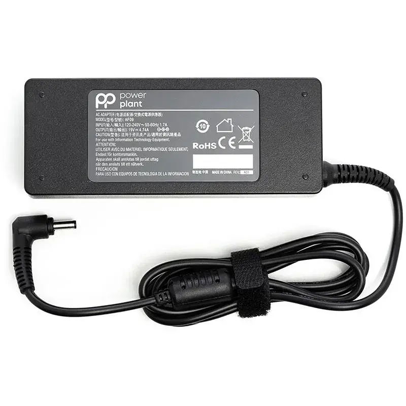 Блок живлення до ноутбуку PowerPlant ASUS 220V, 19V 90W 4.74A (4.0*1.35) (AS90F4014)