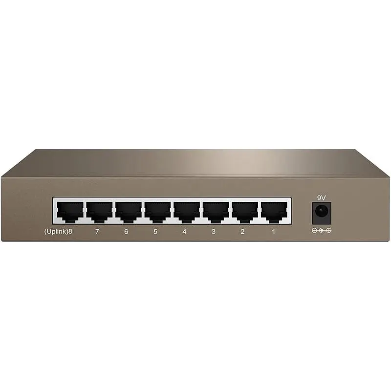 Коммутатор TENDA TEG1008D 8port 10/100/1000 BaseTX, desktop, метал (TEG1008D) - фото 4