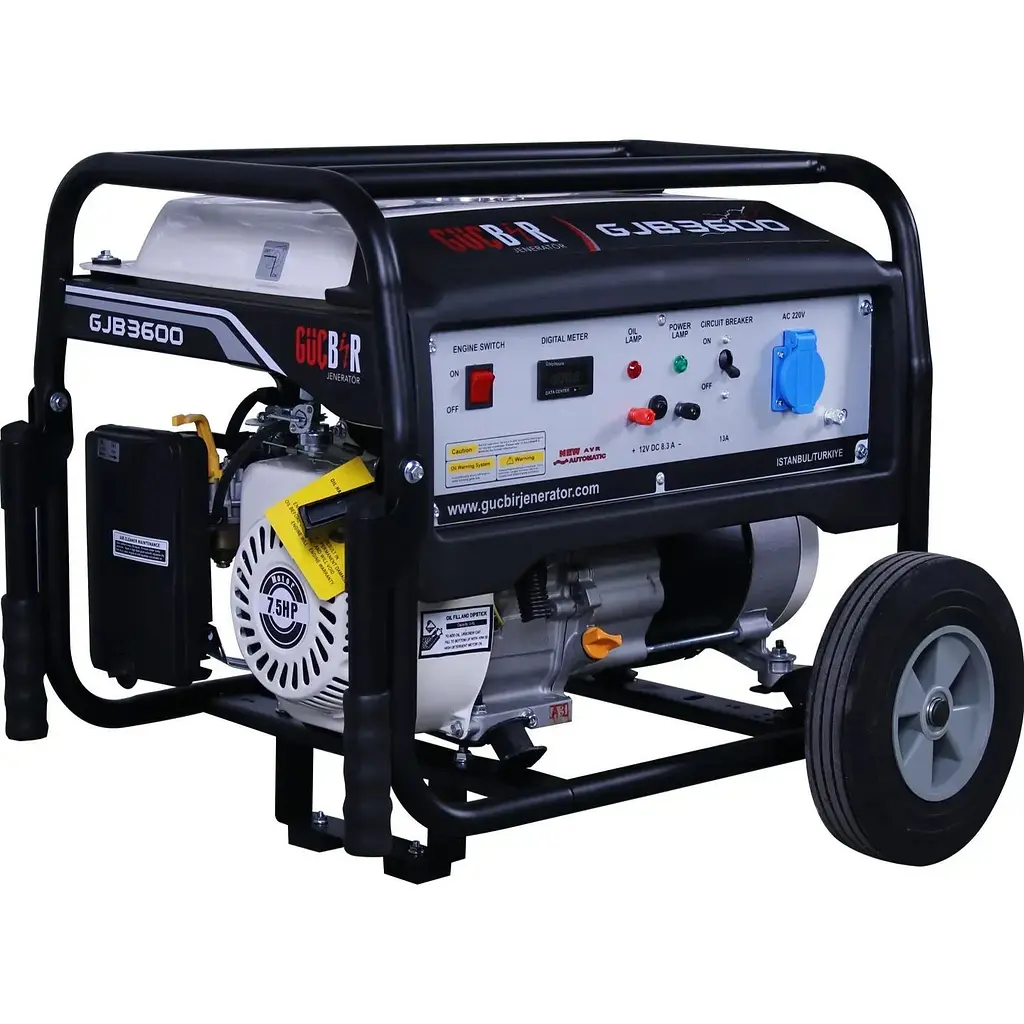 Генератор бензиновий Gucbir GJB6500E (DD0008443) [158572] - фото 2