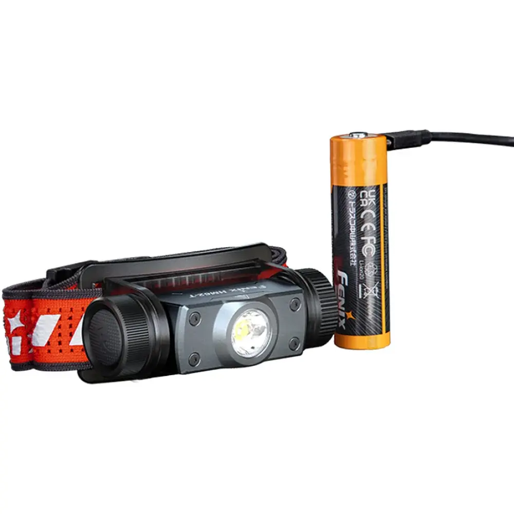 Ліхтар налобний Fenix HM62-T V2.0 Black/red - фото 4