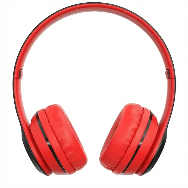 Навушники стерео Borofone BO4 Charming rhyme wireless headphones Червоний