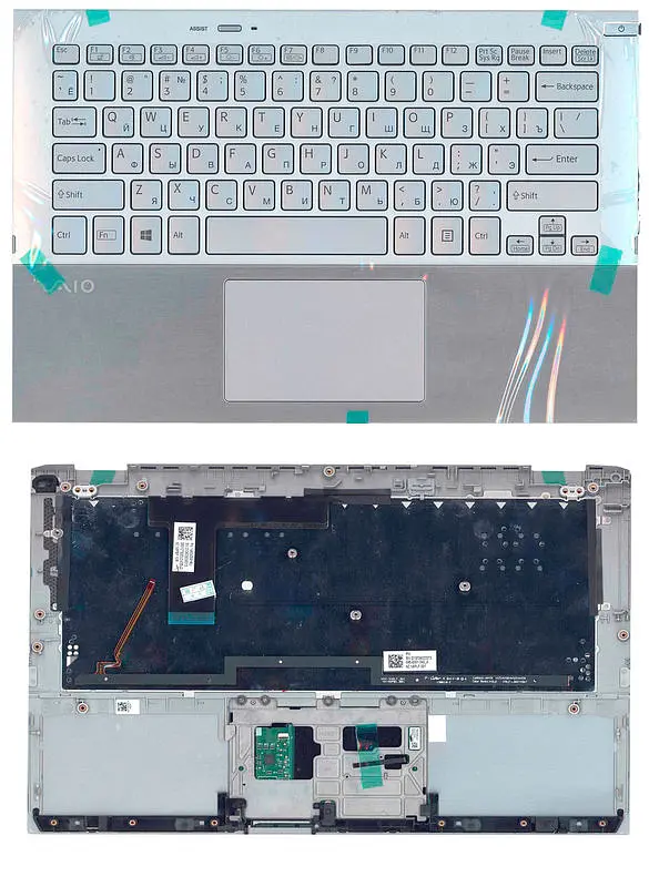 Клавіатура для ноутбука Sony Vaio (SVP11) Silver, (Silver TopCase) - фото 3
