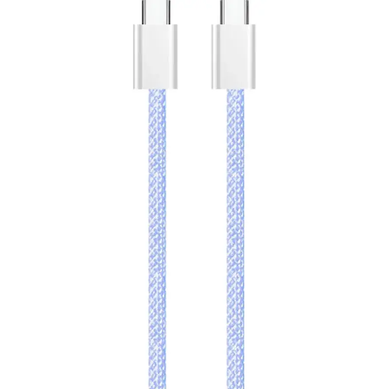 Дата кабель USB-C to USB-C 1.0m 60W 3.0А purple ColorWay (CW-CBPDCC061-PU) - фото 7