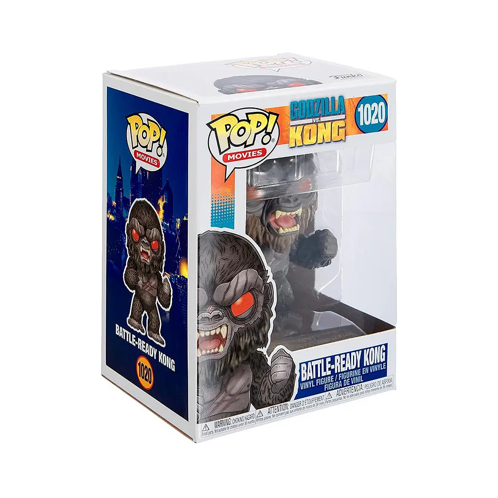 Ігрова фігурка FUNKO POP! серії "Godzilla Vs Kong" – КОНГ ГОТОВИЙ ДО БОЮ Funko 50952 - фото 5