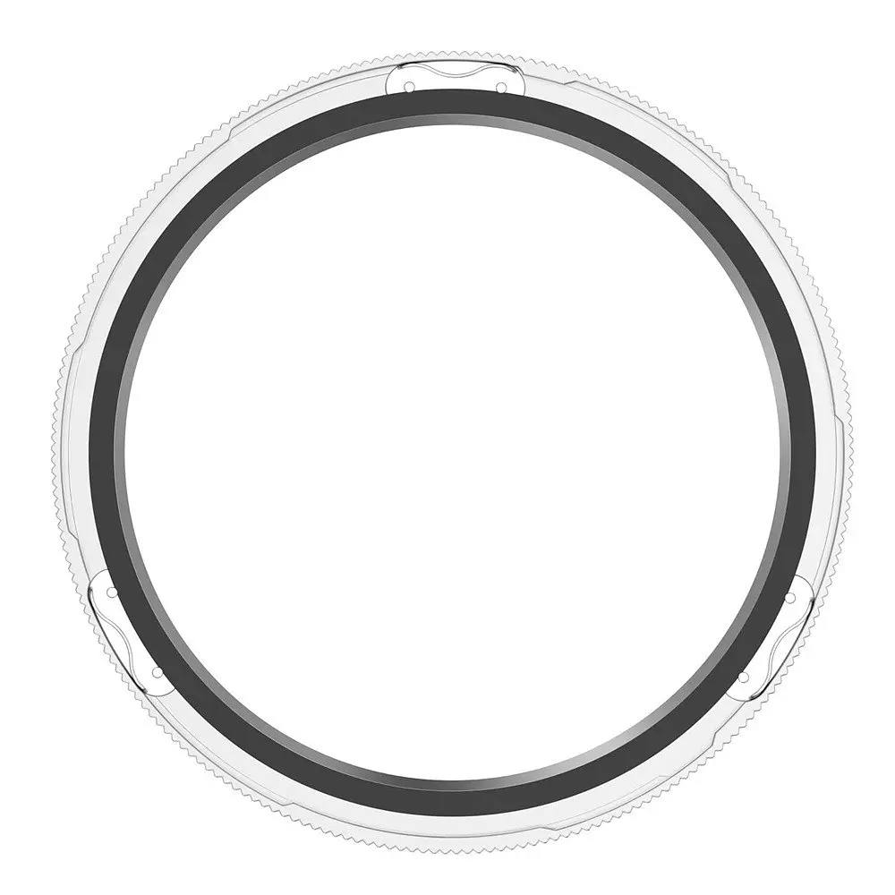 Безель металлический Sikai для смарт-часов Xiaomi Watch S3/S4 Silver-multicolor + защитное стекло - фото 7