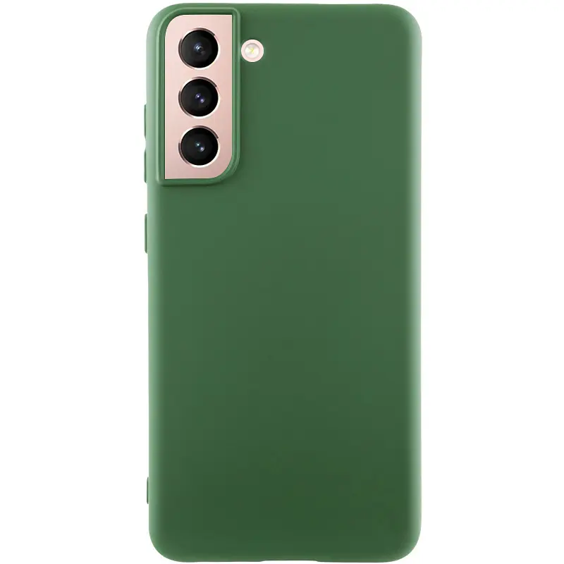 Чохол Silicone Cover Ummi Lakshmi (AA) для Samsung Galaxy S21 Зелений / Cyprus Green