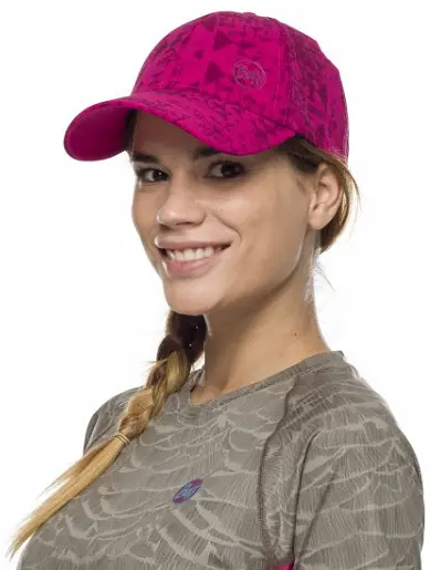 Кепка Buff Trek Cap azza pink L/XL Рожевий - фото 3