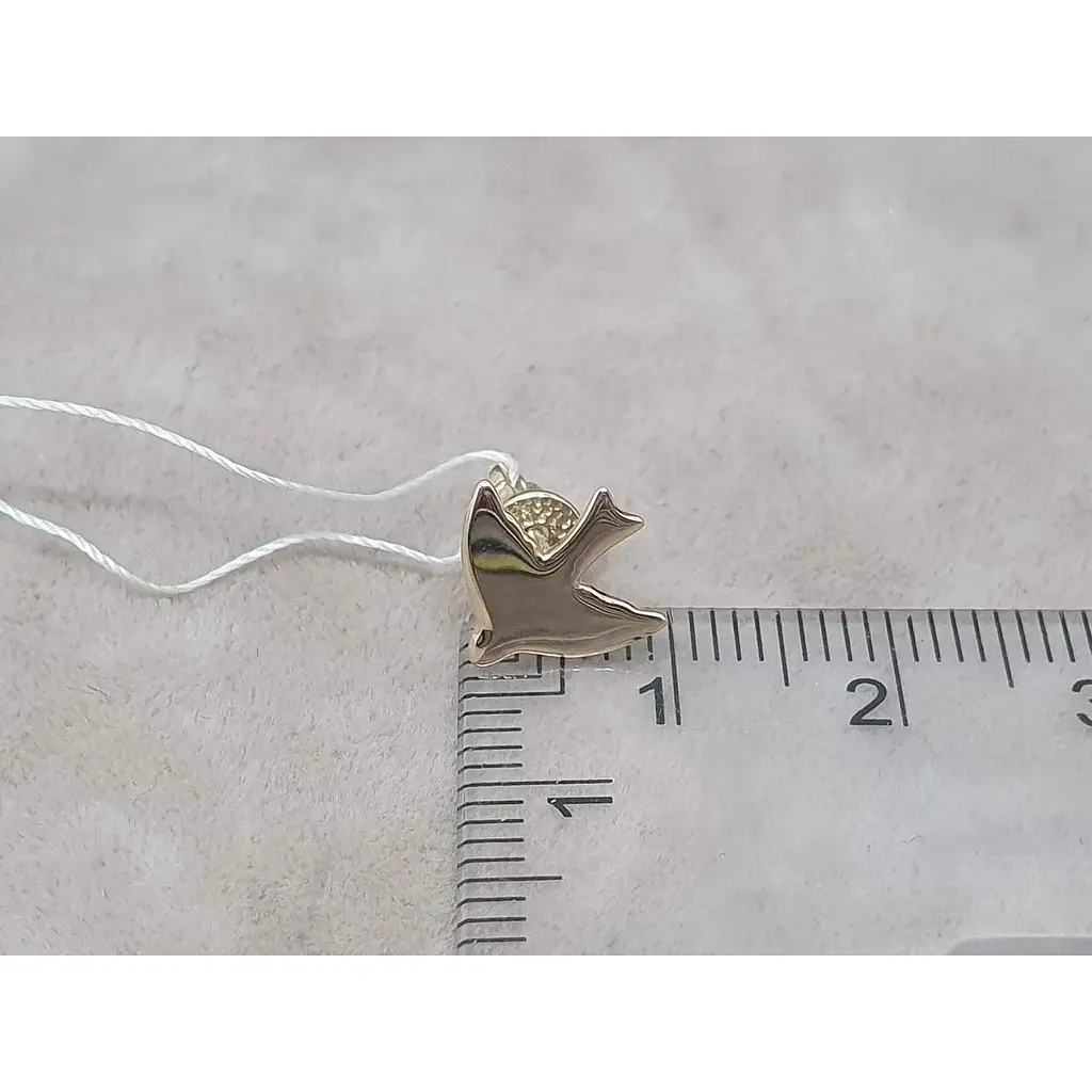 Золоті сережки-пуссети Імперія золота Пташки. СП664ЛИ - фото 4