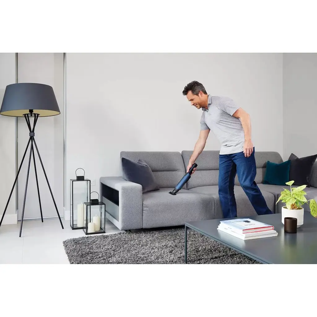 Аккумуляторный ручной пылесос Shark черно-синий (WV270EU) - фото 7