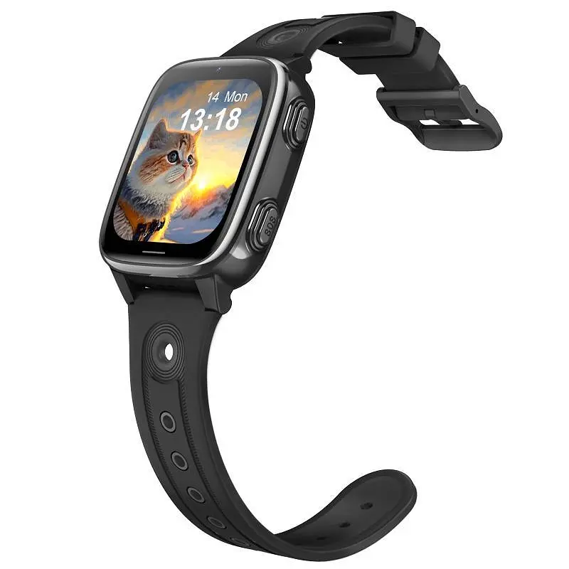 Дитячий смарт-годинник Lemfo D51, 4G чорний - фото 7