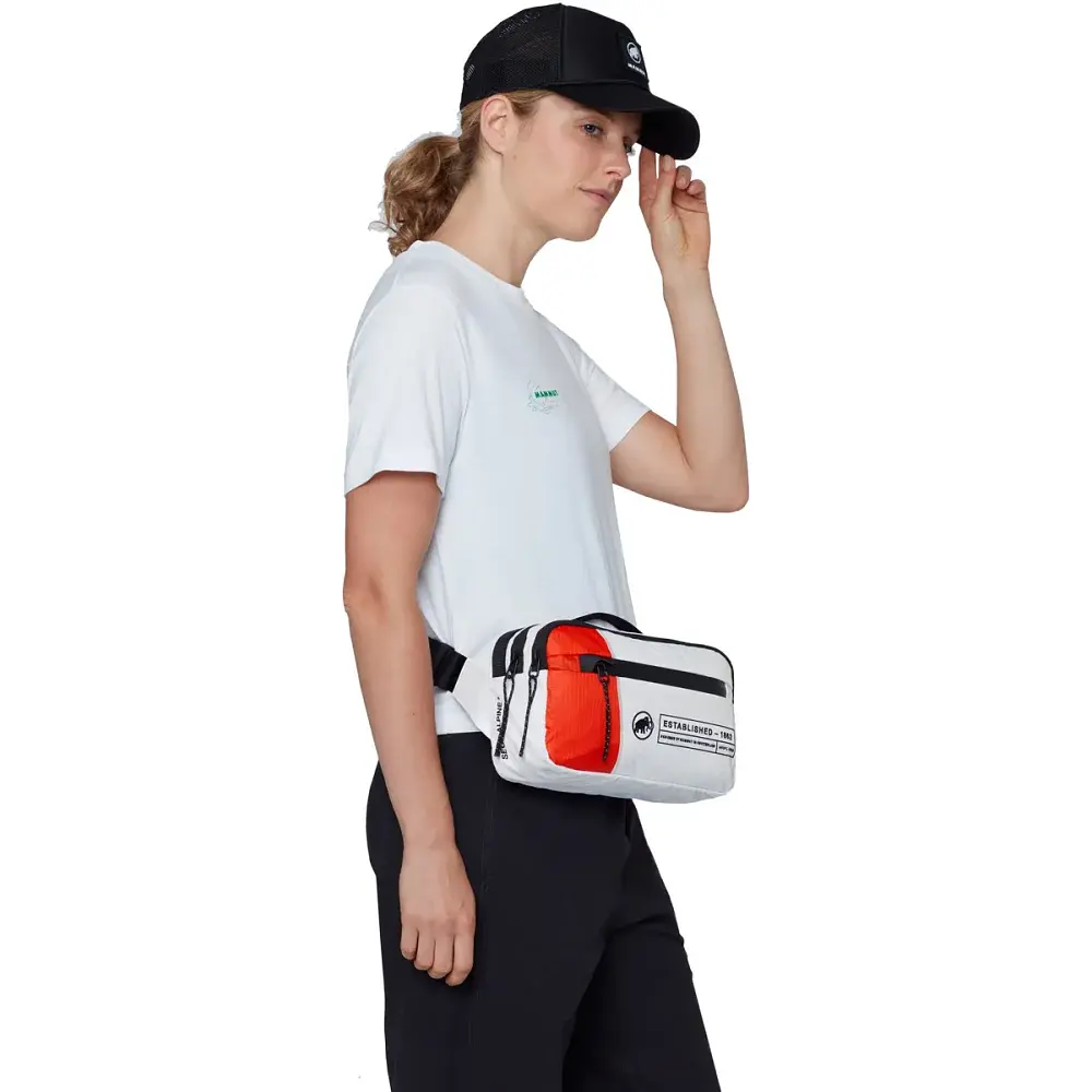 Сумка на пояс Mammut Seon Alpine Waistpack 2L white/red - фото 8
