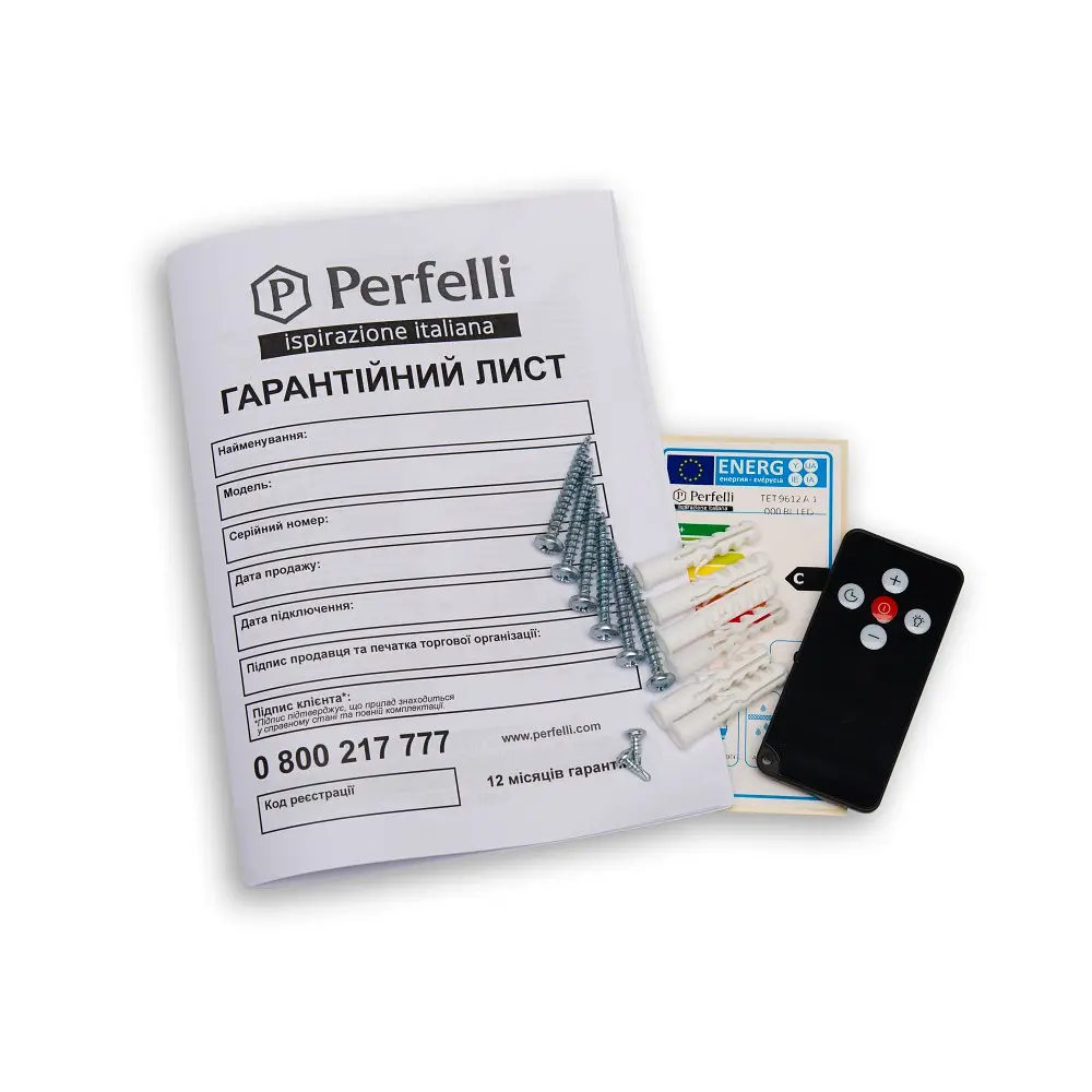 Витяжка декоративна Т-подібна PERFELLI TET 9612 A 1000 W LED - фото 9