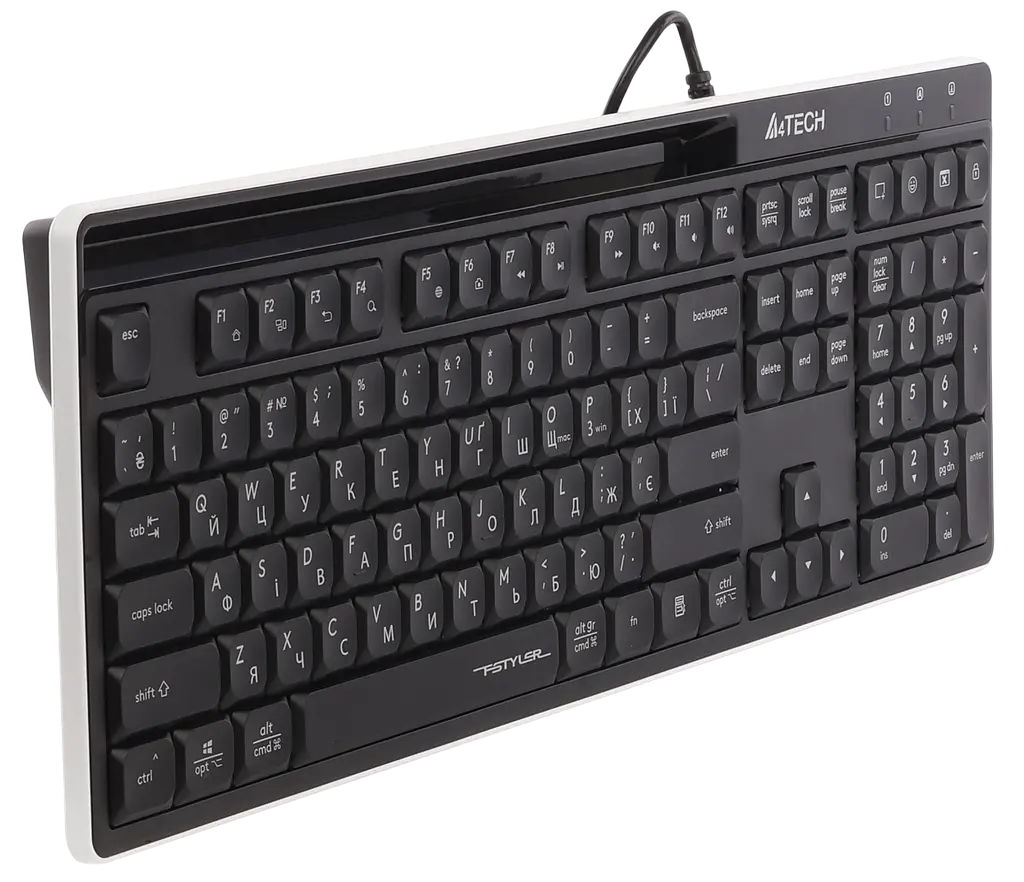 Клавіатура A4Tech FX72 Black - фото 2