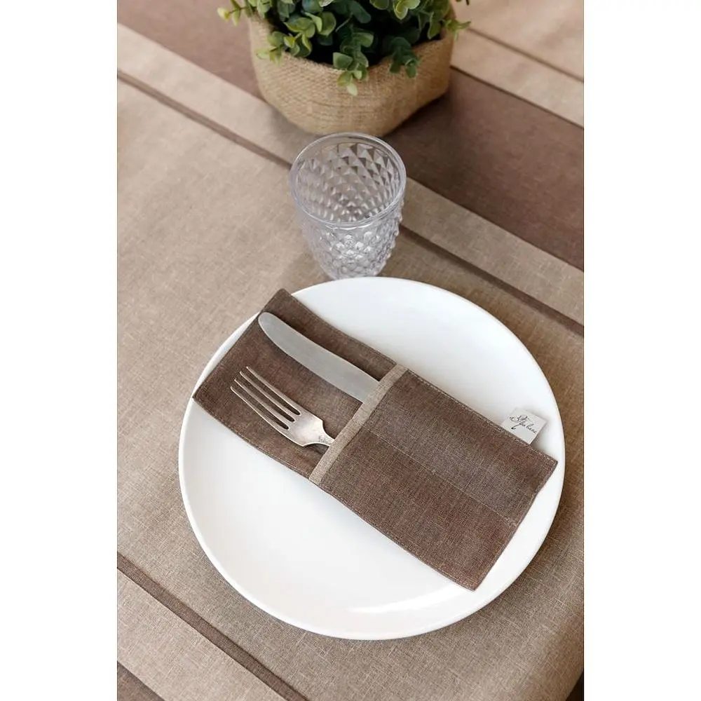 Чохол для приборів Прованс Кориця коричневий (41243) - фото 6