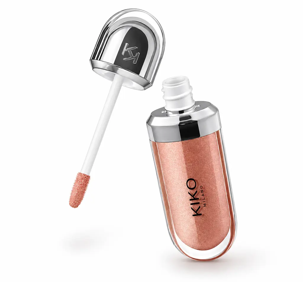 Блиск для губ KIKO MILANO 3D Hydra Lipgloss 19 Cream Cashmere - фото 2