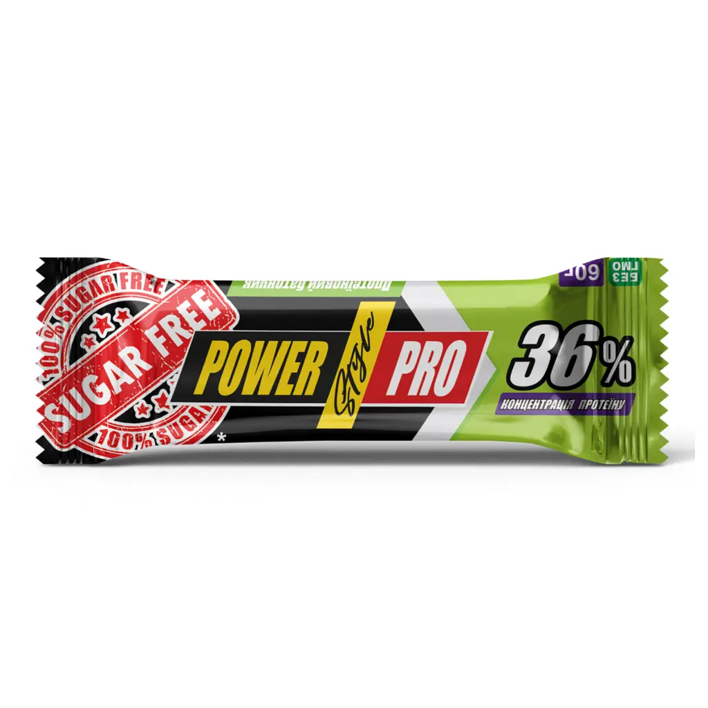 Протеїнові батончики Protein Bar 36% Nuts without sugar — 20 шт - фото 2