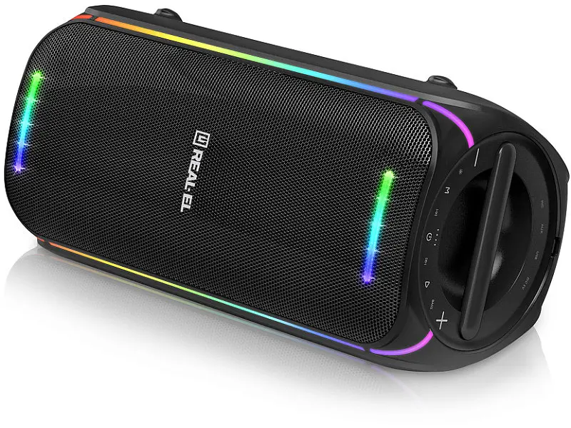 Портативна колонка REAL-EL X-775 Black (EL121600032) - фото 2