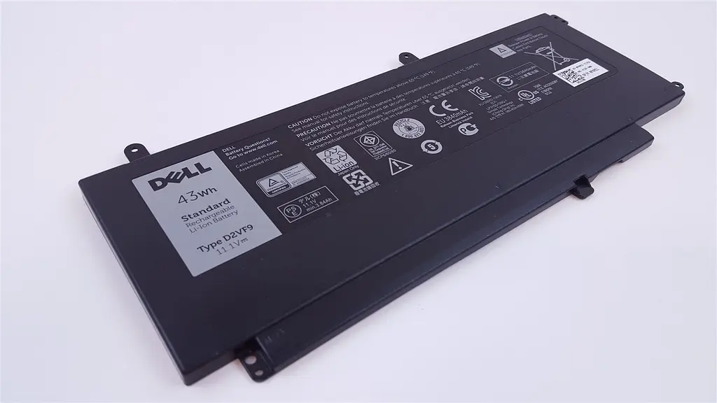Акумулятор для ноутбука Dell Inspiron 15-7547 D2VF9, 43Wh (3840 mAh), 3cell, 11.1V, Li-ion, чорний - фото 2