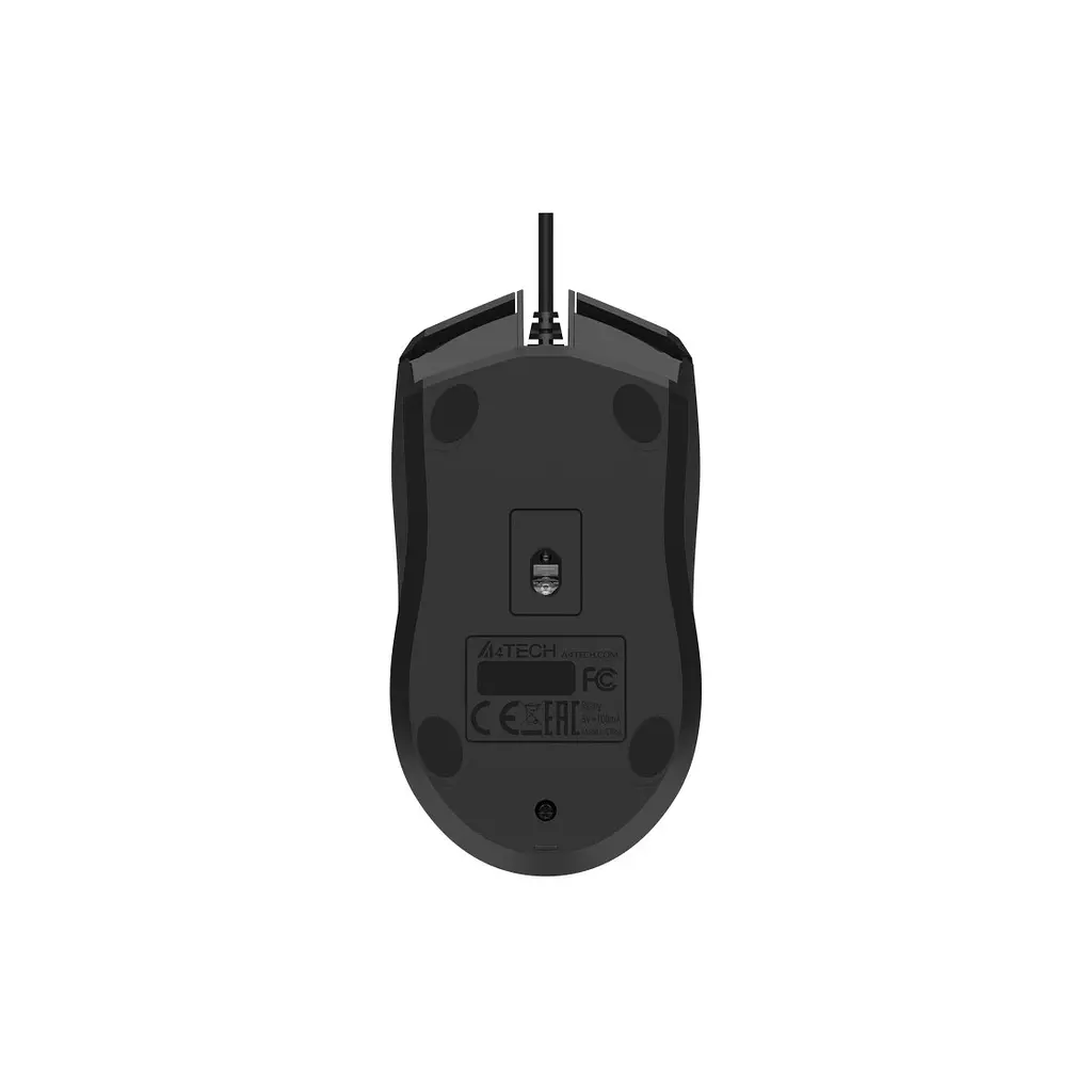 Мишка A4Tech OP-750S USB Black (4711421003728) - фото 8