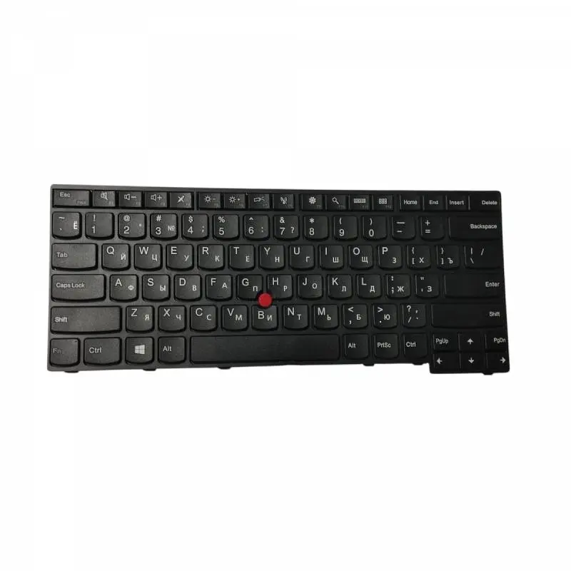 Клавіатура для ноутбука Lenovo Thinkpad (E470, E475) Black, (No Frame) з вказівником - фото 2