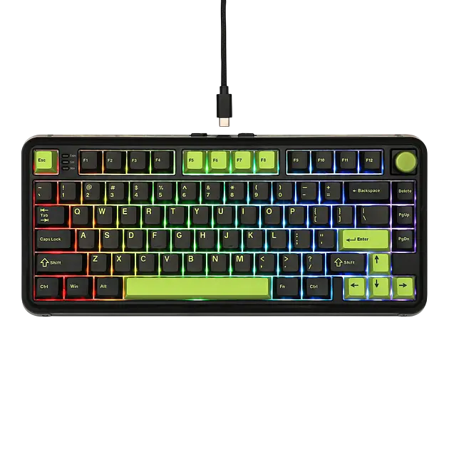 Клавіатура MechLands M75 Outemu Magnetic Switch RGB Black - фото 2