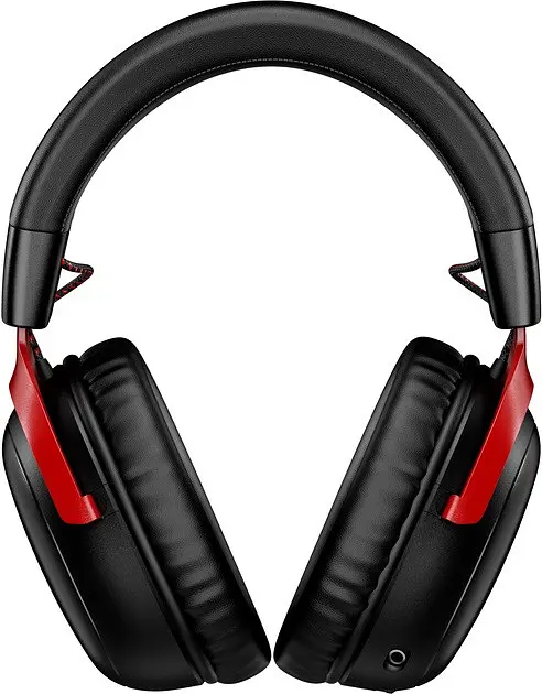 Навушники HyperX бездротові ігрові Cloud III Wireless USB-A/USB-C чорні червоні (77Z46AA) - фото 3
