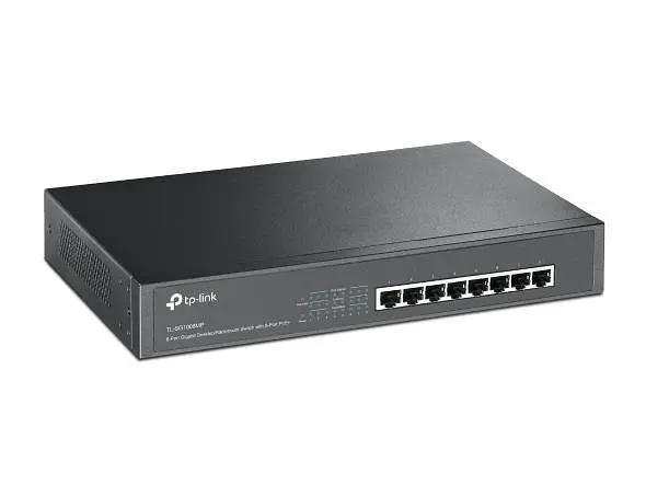 16 портовий настільний / стієчний свитч з 8 портами PoE +, TL-SG1008MP TP-LINK - фото 2