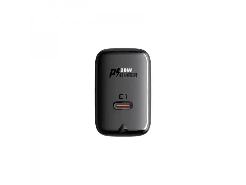 Мережевий зарядний пристрій Acefast A1 Fast Charge Wall Charger 20 W Black (6974316280033) - фото 2