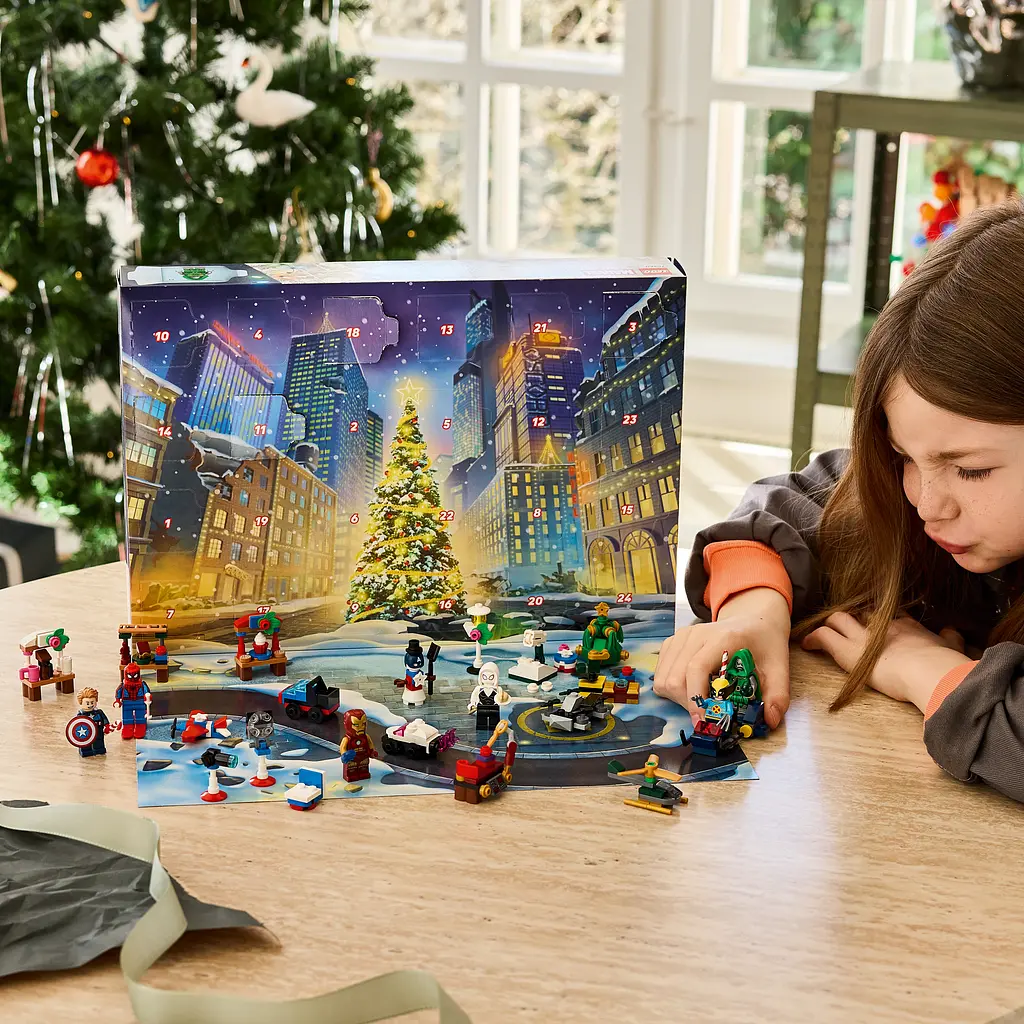 Конструктор LEGO Super Heroes Marvel Адвент-календар 2026 317 ел. (76340) - фото 17