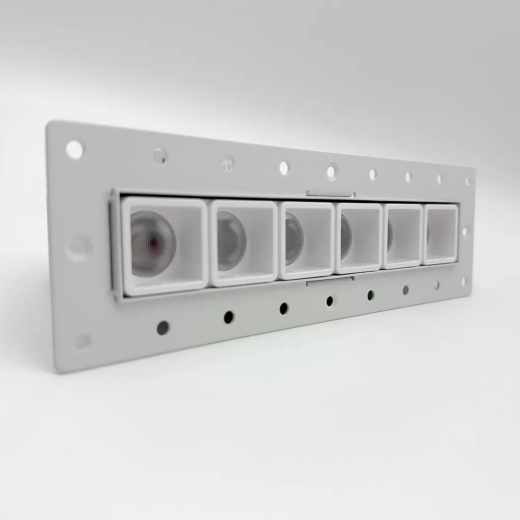 Вбудований світильник Skarlat RSL74146 6×2W WH 3000K - фото 4