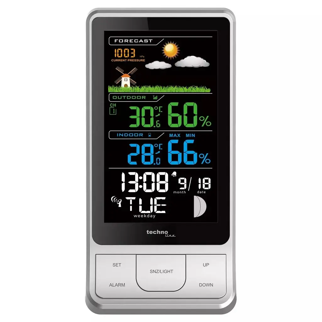Метеостанція Technoline WS6441 Black/Silver (WS6441) - фото 3
